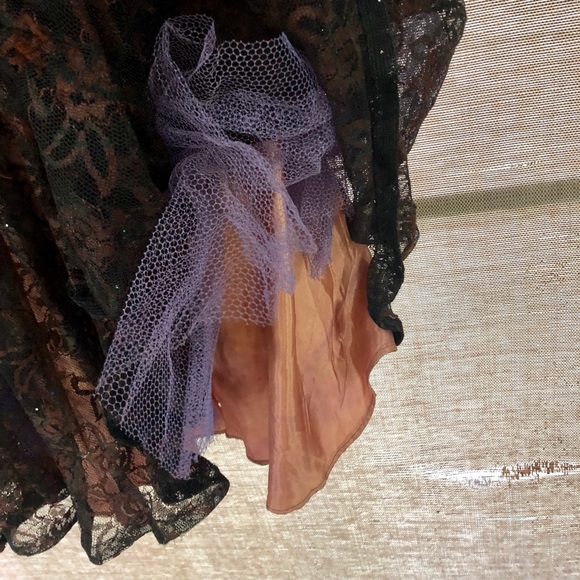 Vintage Lace Formal Evening Prom Dress - Picture 2 of 7